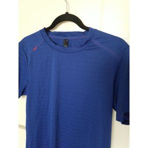 RHONE Mens S/S SWIFT Running Athletic Shirt S Blue